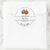 Eenvoudig zelfgemaakt vijgenjam label (Tas)