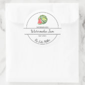 Eenvoudig Zelfgemaakt Watermeloen Jam Label (Tas)