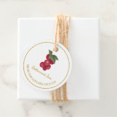 Eenvoudig Zelfgemaakte Redcurrant Jam Hang Label l (In situ)