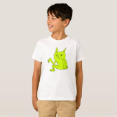 Eenvoudig Zittend Goblin Kind T-shirt (Voorkant volledig)