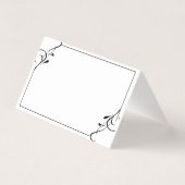 Eenvoudig Zoete Dankkaart, Opvouwbaar Kaart (Achterkant)