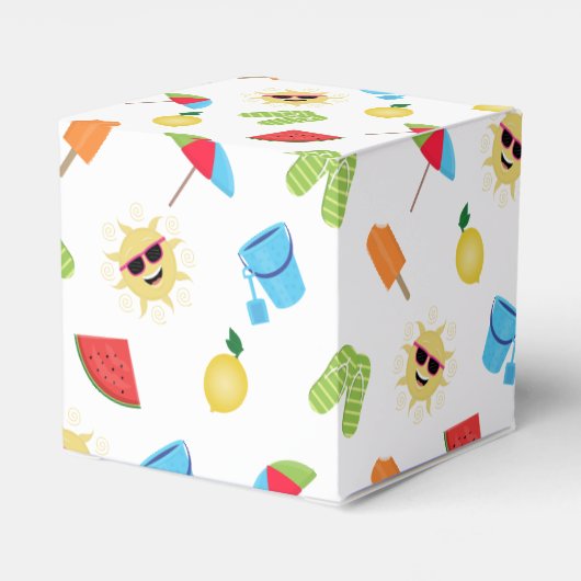 Eenvoudig zomer bedankdoosjes (Achterkant)