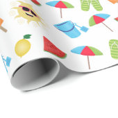 Eenvoudig zomer cadeaupapier (Rol Hoek)