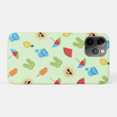 Eenvoudig zomer Case-Mate iPhone case (Achterkant (horizontaal))