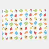 Eenvoudig zomer inpakpapier vel (Voorkant)