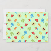 Eenvoudig zomer kaart (Voorkant)