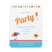 Eenvoudig zomer magneet (Verticaal)