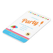 Eenvoudig zomer magneet (Linkerzijde)