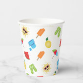 Eenvoudig zomer papieren bekers (Voorkant)