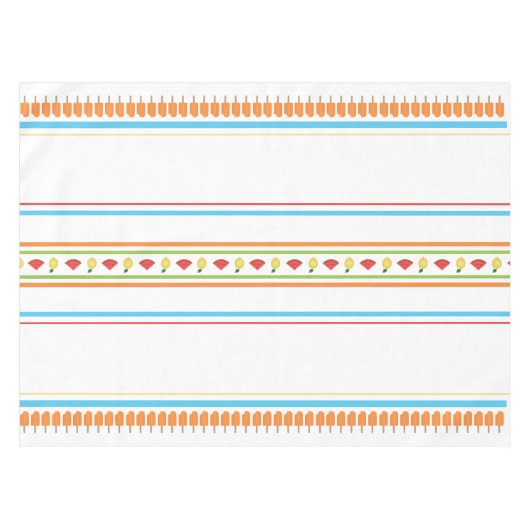 Eenvoudig zomer tafelkleed (Voorkant (Horizontaal))