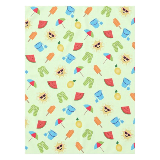 Eenvoudig zomer tafelkleed (Voorkant)