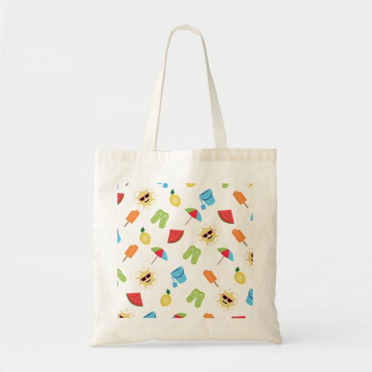 Eenvoudig zomer tote bag (Voorkant)