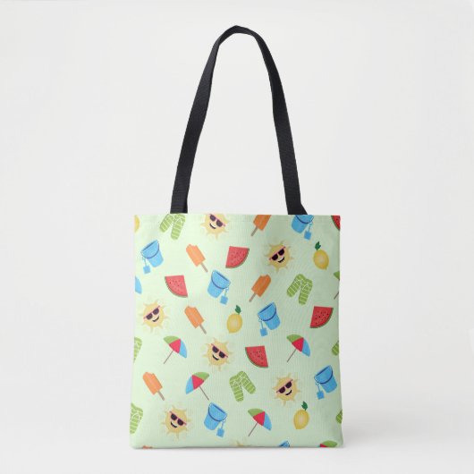 Eenvoudig zomer tote bag (Voorkant)