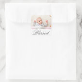 Eenvoudig zonder foto - Square Sticker (Tas)