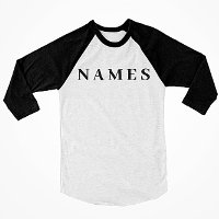 Eenvoudig zwart, aangepaste Jouw naam toevoegen el