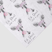 Eenvoudig zwart en wit, wat een jaar geleden, cita tissuepapier (Detail)