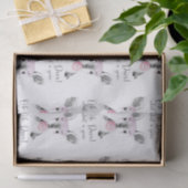 Eenvoudig zwart en wit, wat een jaar geleden, cita tissuepapier (Geschenk)