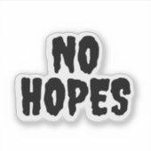 Eenvoudig zwart, geen hoop sticker (Voorkant)