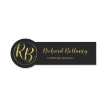 Eenvoudig zwart goud