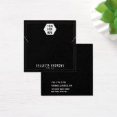 Eenvoudig zwart voeg uw Logo Kaart voor beeldscher (Bureau)