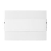 Eenvoudig zwart-wit bloemig handgemaakt zeeplabel uitnodigingen wikkel (Achterkant Voorbeeld)