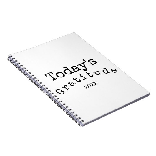 Eenvoudig zwart-wit breedbeeldscherm notitieboek (Rechterzijde)