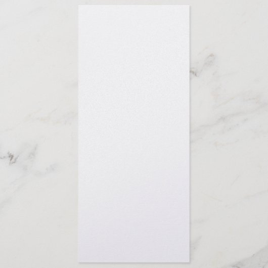 Eenvoudig zwart-wit bruiloftsprogramma kaart (Achterkant)