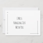 Eenvoudig zwart-wit "Ik juffrouw met u mee" (Voorkant)