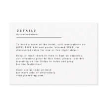 Eenvoudig zwart-wit monogram - Gegevens