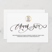 Eenvoudig zwart-wit ontwerp (Voorkant / Achterkant)