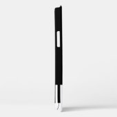 Eenvoudig zwart-wit piano-toetsenbord Case-Mate iPhone case (Achterkant / Rechts)