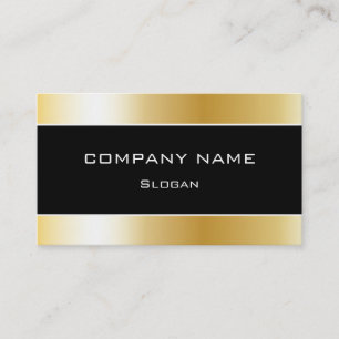 Eenvoudig zwart-wit Visitekaartje