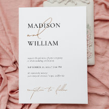 Eenvoudig zwart-withuwelijk Modern minimalistisch