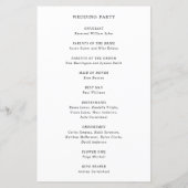 Eenvoudig zwart-witprogramma met minimale legante  (Achterkant)