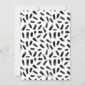 Eenvoudige 10e bruiloft Jubileum-uitnodiging Kaart (Achterkant)