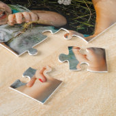 Eenvoudige 16-fotocollage legpuzzel (Zijkant)