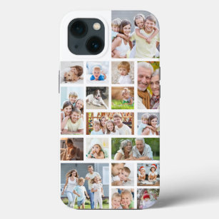Eenvoudige 18 foto's met kleurenfoto's - Aangepast Case-Mate iPhone Case