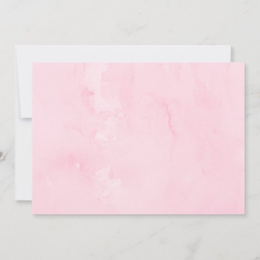 Eenvoudige 18e verjaardag uitnodiging (Achterkant)