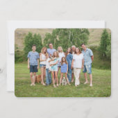 Eenvoudige 1 foto-serie: zwart-wit kaart (Achterkant)