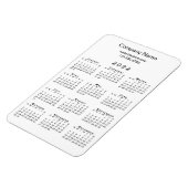 Eenvoudige 2022 Informatie van de Naam van het Bed Magneet (Linkerzijde)