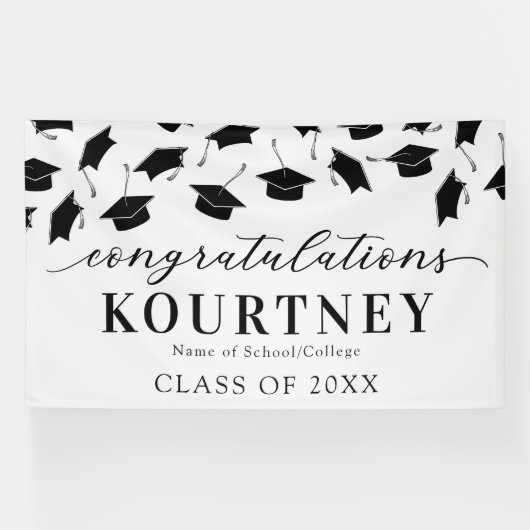 Eenvoudige 2025 Afstuderen banner (Horizontaal)