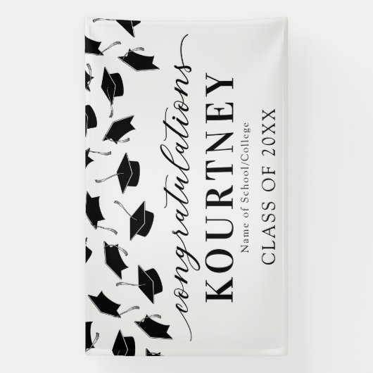 Eenvoudige 2025 Afstuderen banner (Verticaal)