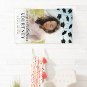 Eenvoudige 2025 Afstuderen foto Spandoek (Insitu)