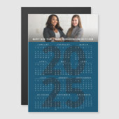 Eenvoudige 2025 Kalender Vakantie Magnetische Foto (Voorkant / Achterkant)