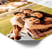 Eenvoudige 2026 Agenda 2 Foto's Poster (Hoek)