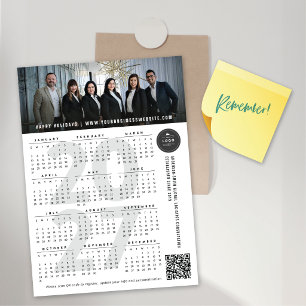 Eenvoudige 2027 Agenda Foto Vakantie Magnetische K