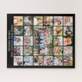 Eenvoudige 25 Aangepaste foto-Collage Legpuzzel (Horizontaal)