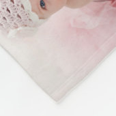 Eenvoudige 26 aangepaste tekst en kleur voor fotoC Fleece Deken (Hoek)