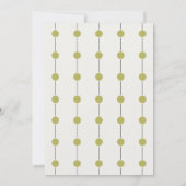 Eenvoudige 2-foto College-studie Avocado Announc Aankondiging (Achterkant)