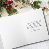 Eenvoudige 2 Foto Kerstmis Groen en Rood Stippen Kaart